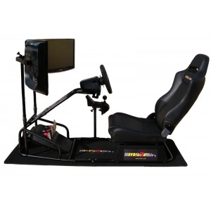 Aventador Home Racing Simulator with three Monitors Bracket