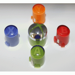 ABXY & Guide Buttons for Xbox 360 Controllers, Select your color!