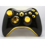 Black and Gold Chrome  Modded Controlle  w/Rapid 11 mods