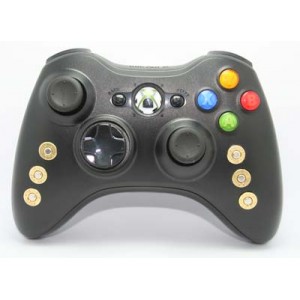 Bullet Black Modded Controller w/Rapid Fire Halloween offer!!!